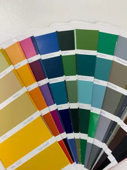 Fire Shutter Colour Swatches Available
