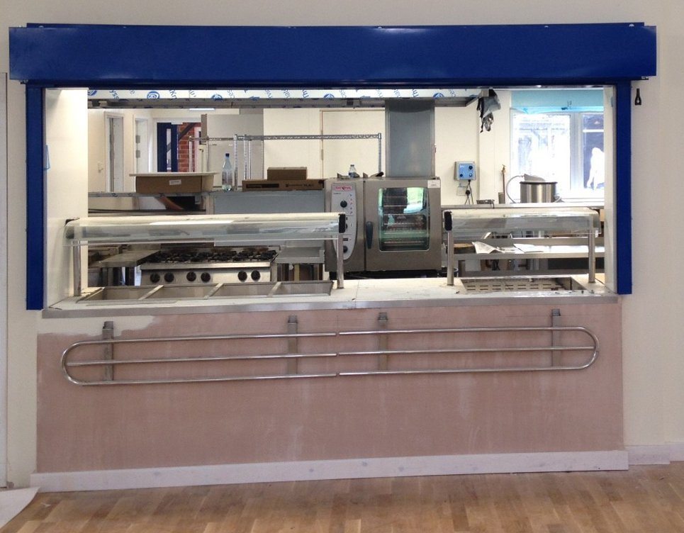 Phoenix Roller Shutters For Kitchen Serveries In The North West