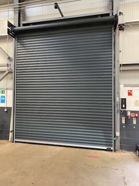 Industrial Roller Shutters in a Warehouse by Alliance Doors