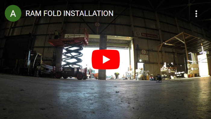 Industrial Door Opening Manufactured by Alliance